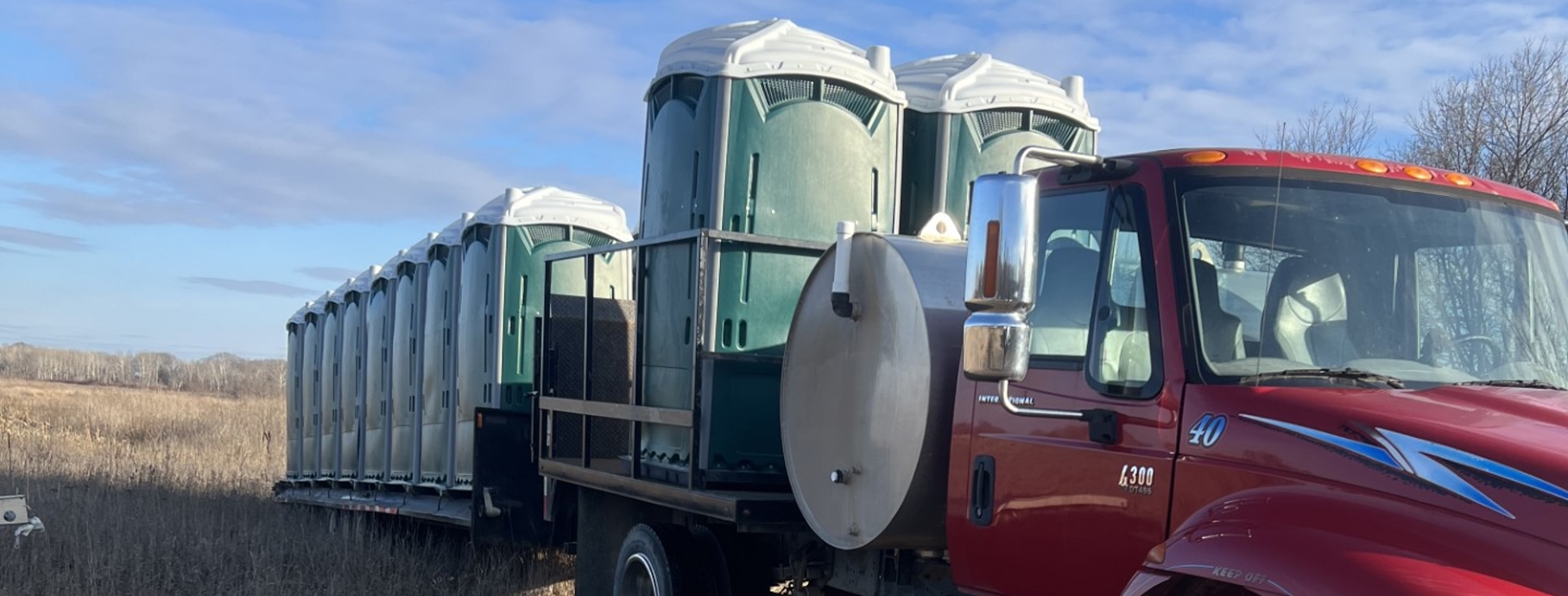 Porta Potty Rental for Events and Construction Sites